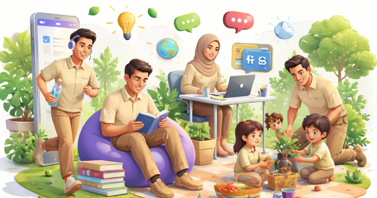 Weekend Produktif Ala Pegawai Kementerian HAM: Santai, Waras, dan Tetap Berdampak