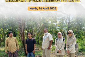 Kasus Tanah Mbah Tupon Jadi Perhatian, KemenHAM DIY Soroti Pemulihan Hak Korban - 1